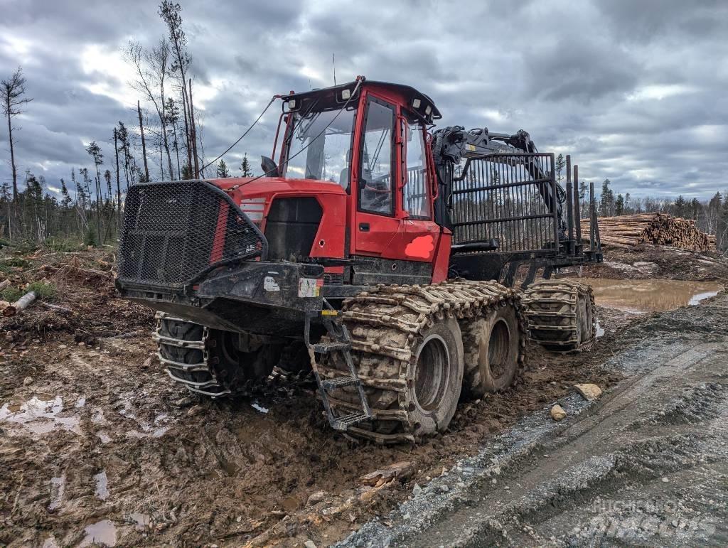 Komatsu 895 원목 포워더