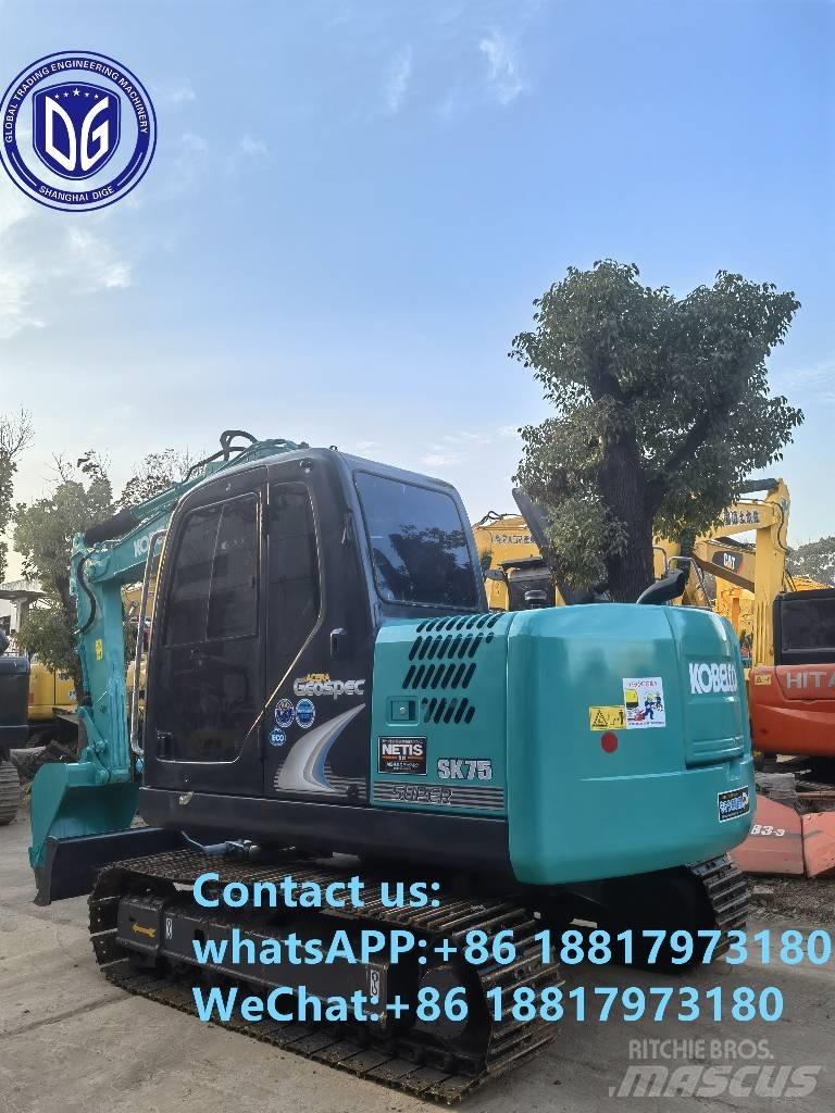 Kobelco SK75-8 대형 굴삭기 29톤 이상