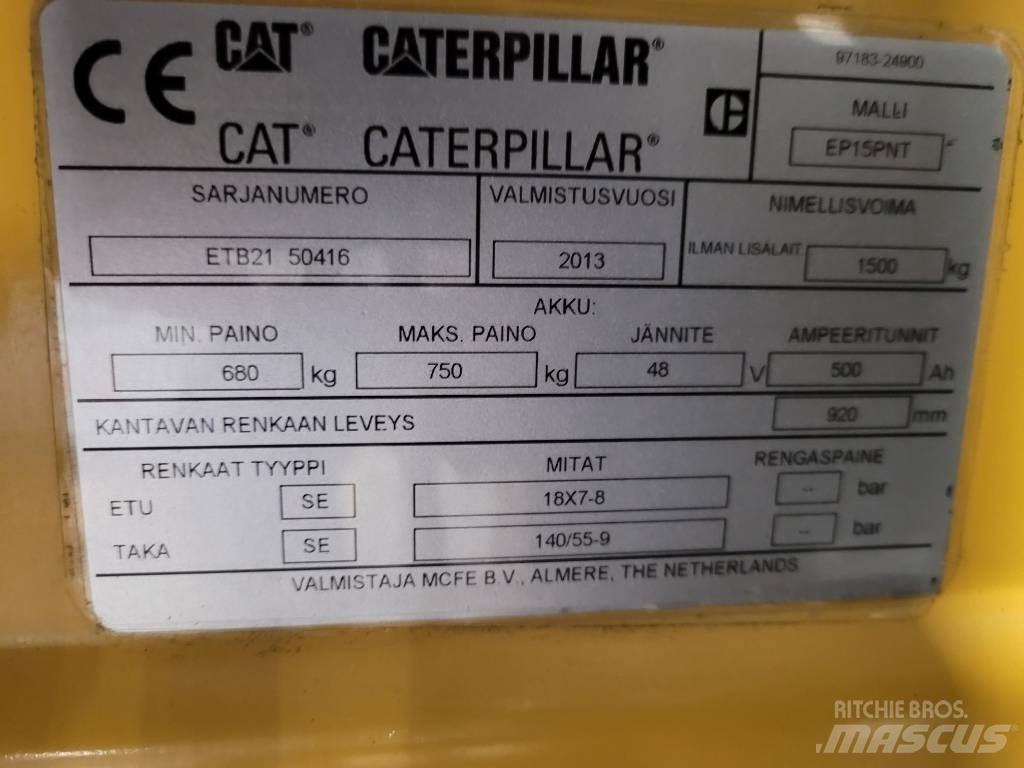 CAT EP15PNT 전동 지게차