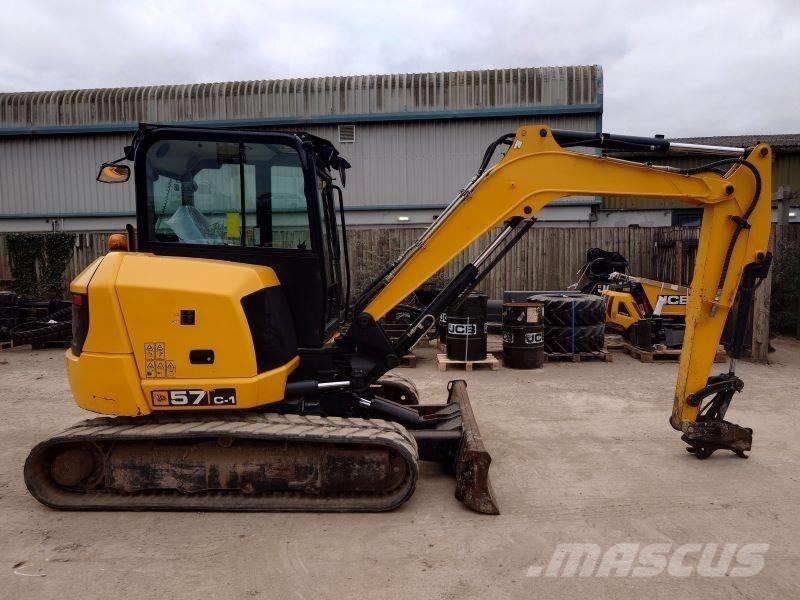 JCB 57 C-1 소형 굴삭기 7톤 미만
