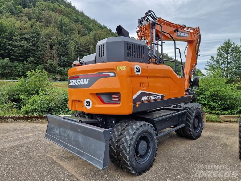 Doosan DX165WR-7  휠 굴삭기