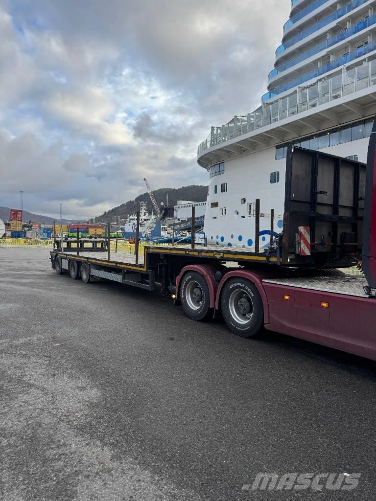 Broshuis jumbo 플랫베드/드롭사이드 세미 트레일러