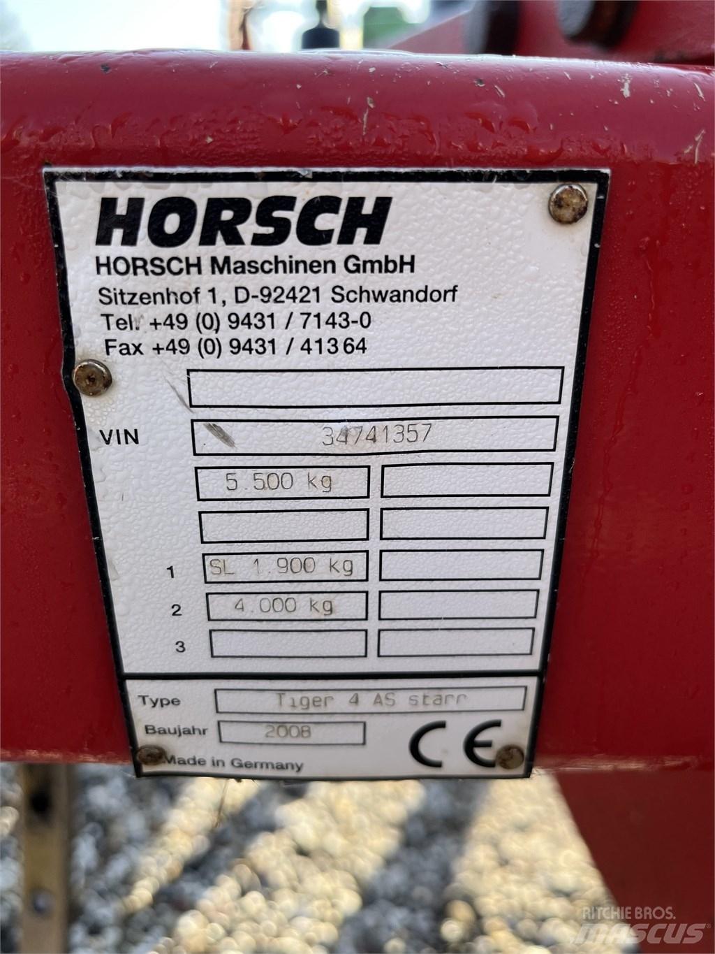 Horsch Tiger 4 AS 하로우