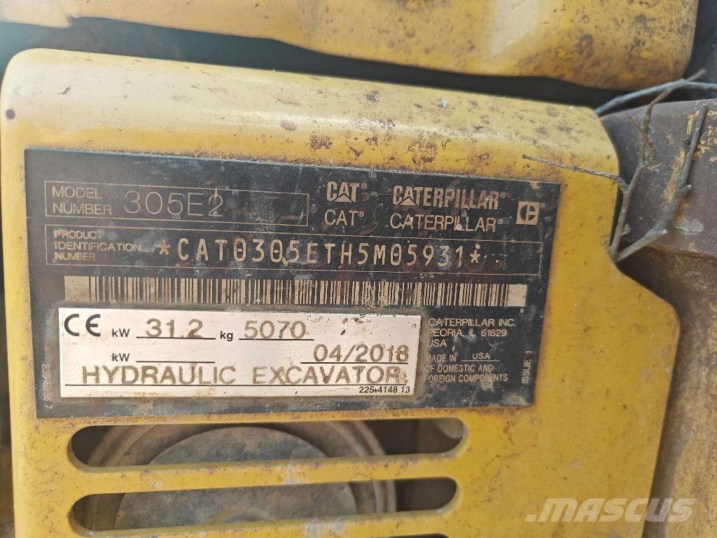 CAT 305E2 소형 굴삭기 7톤 미만