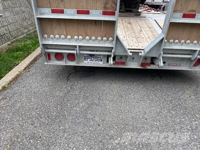 BWS 25NTT 플랫베드/드롭사이드 트레일러