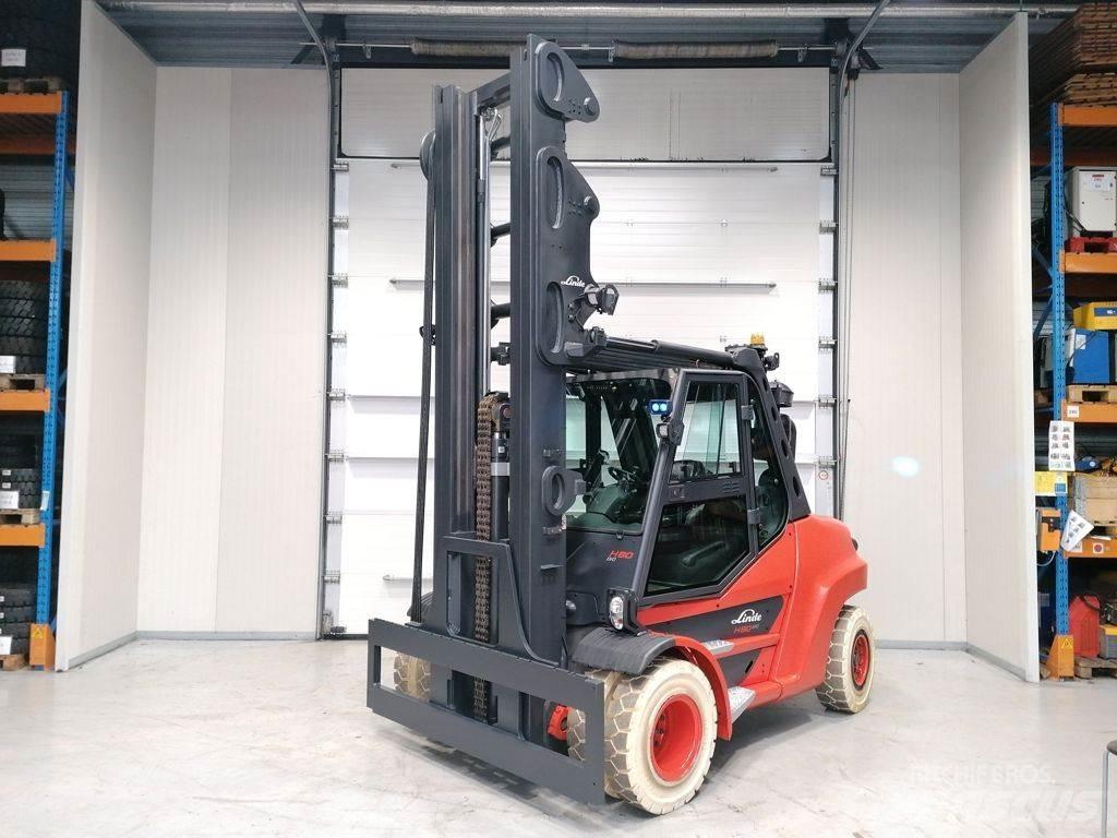 Linde H80D-03/900 디젤 지게차