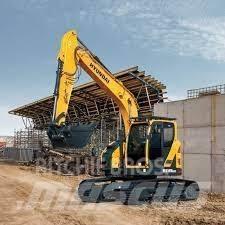 Hyundai HX 145 LCR  휠 굴삭기