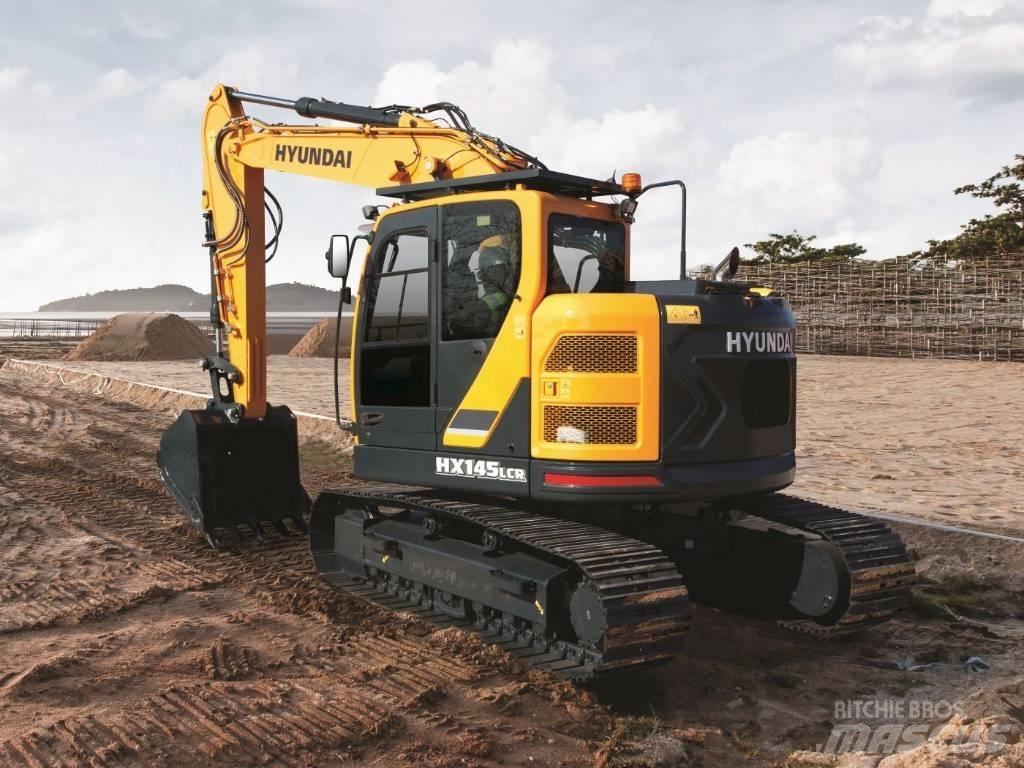 Hyundai HX 145 LCR  휠 굴삭기