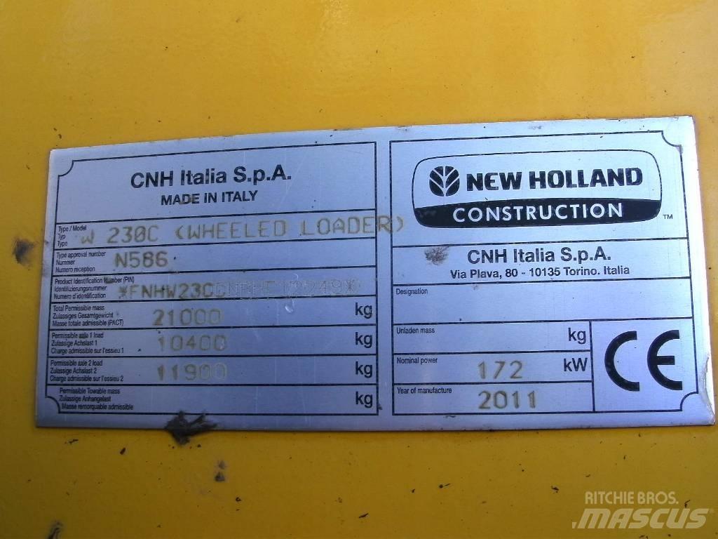 New Holland W 230 C  휠로우더