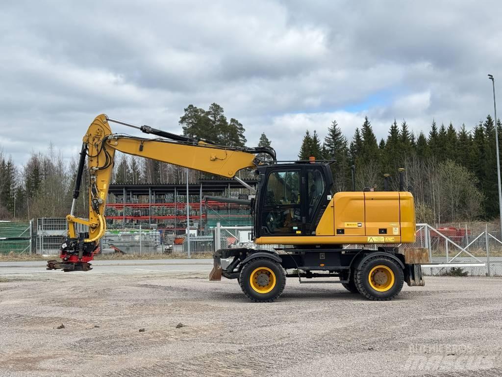 CAT M 318  휠 굴삭기