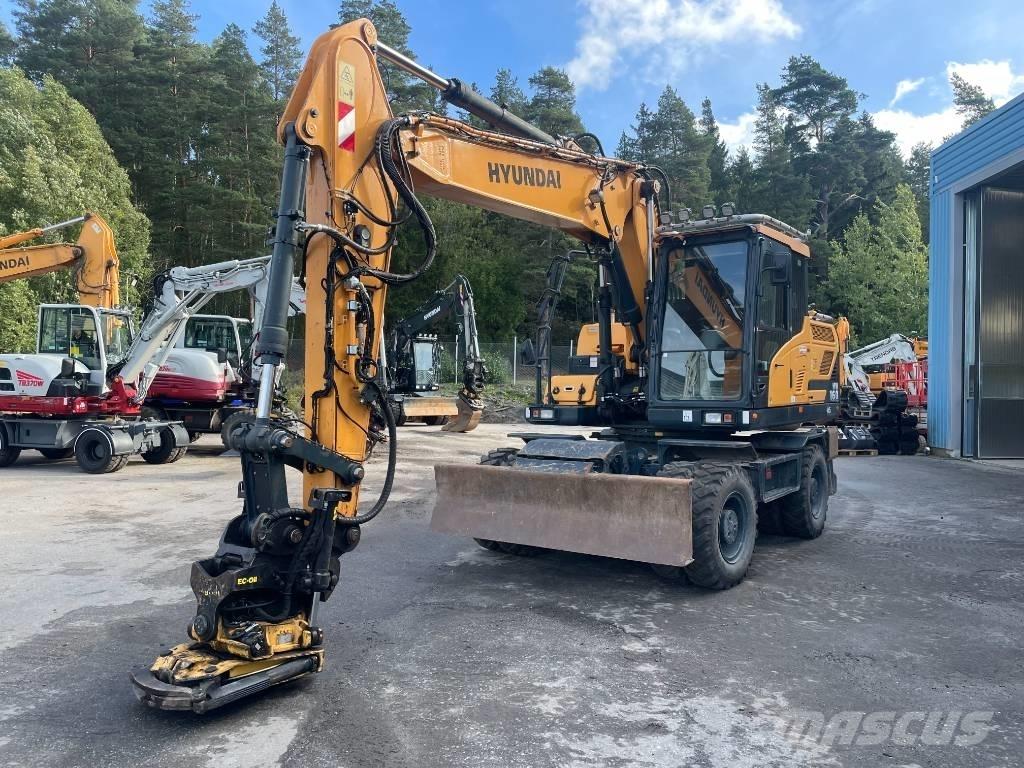 Hyundai HW 160  휠 굴삭기