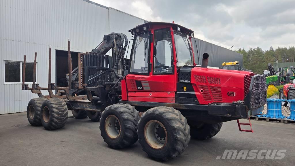 Komatsu 855 원목 포워더