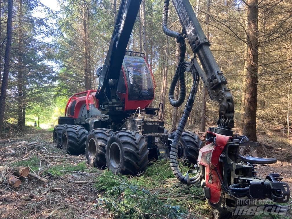 Komatsu 901XC 원목 하베스터