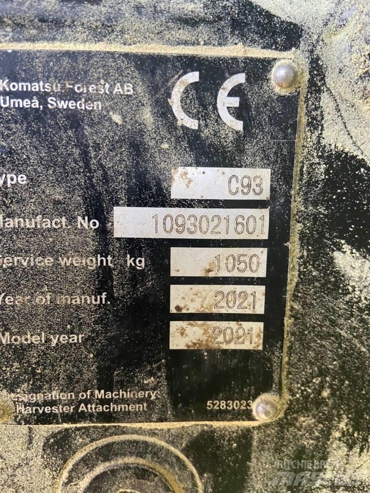 Komatsu 901XC 원목 하베스터