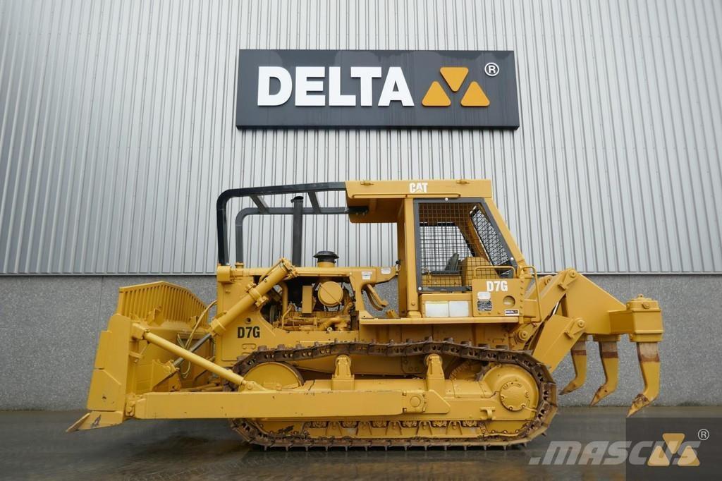 CAT D7G Ex-army 크롤러 도저