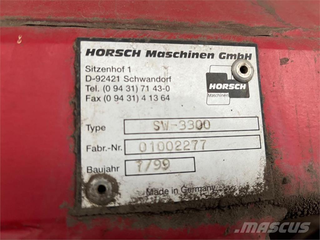 Horsch SW-3300 콤비네이션 드릴