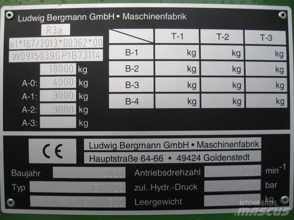 Bergmann GTW 300 곡물용 카트