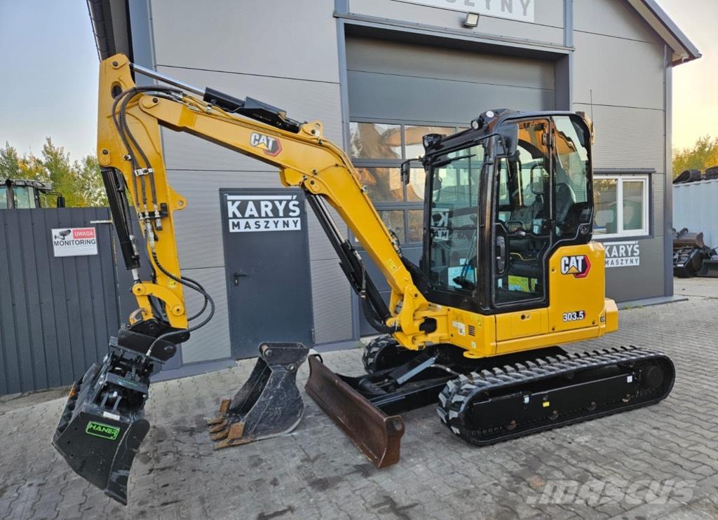 CAT 303.5 CR 소형 굴삭기 7톤 미만