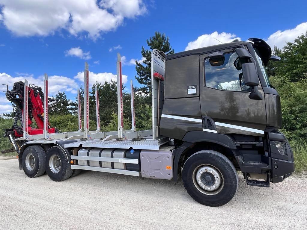 Renault Kerax 6x4 로더 크레인