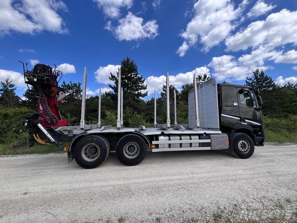 Renault Kerax 6x4 로더 크레인