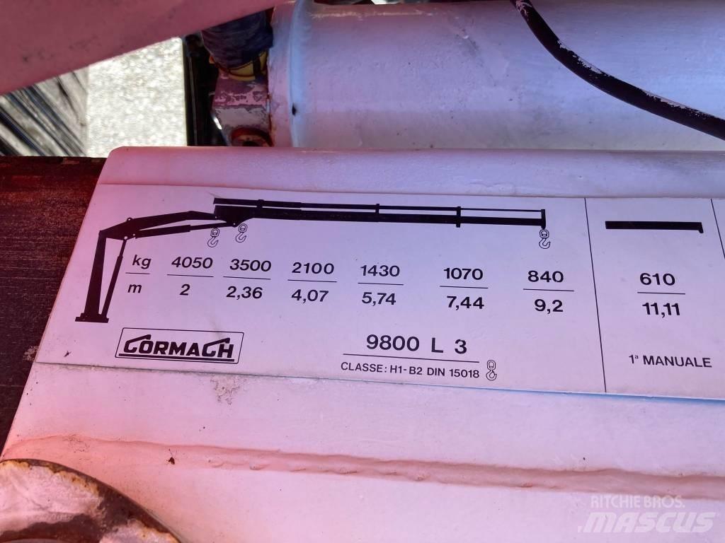 Cormach 9800-E 로더 크레인
