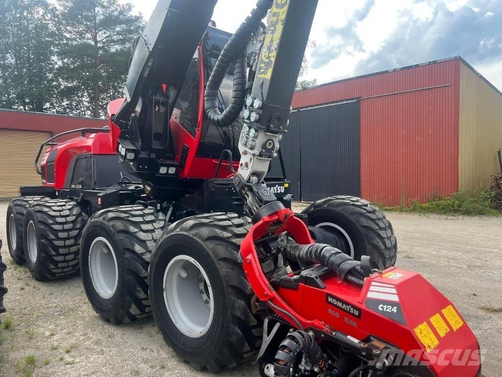 Komatsu 931 XC 원목 하베스터