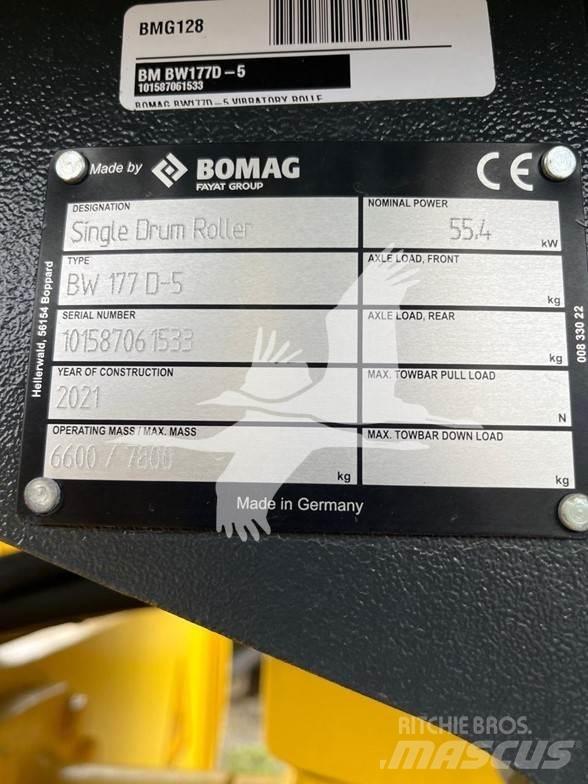 Bomag BW177D-5 싱글 드럼 롤러