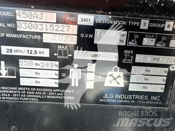 JLG 450AJ 관절형 전동이동 리프트