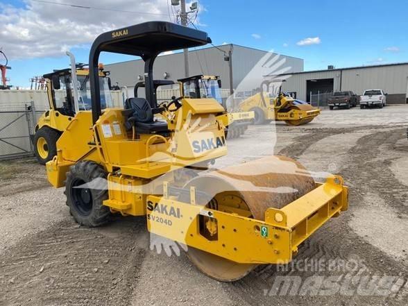 Sakai SV204D 싱글 드럼 롤러