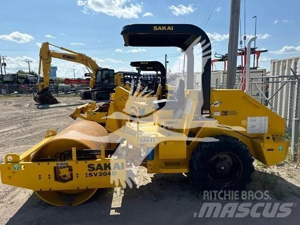Sakai SV204D 싱글 드럼 롤러