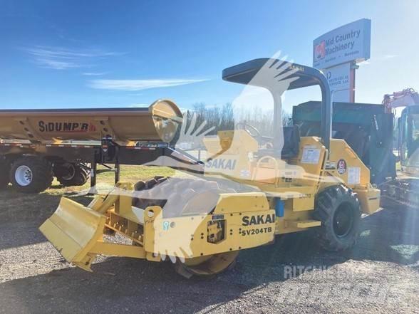 Sakai SV204TB 싱글 드럼 롤러