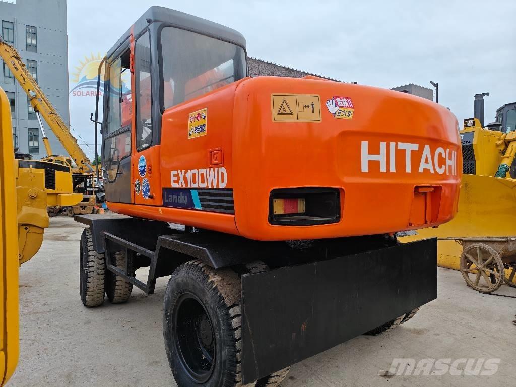 Hitachi EX 100 W D  휠 굴삭기