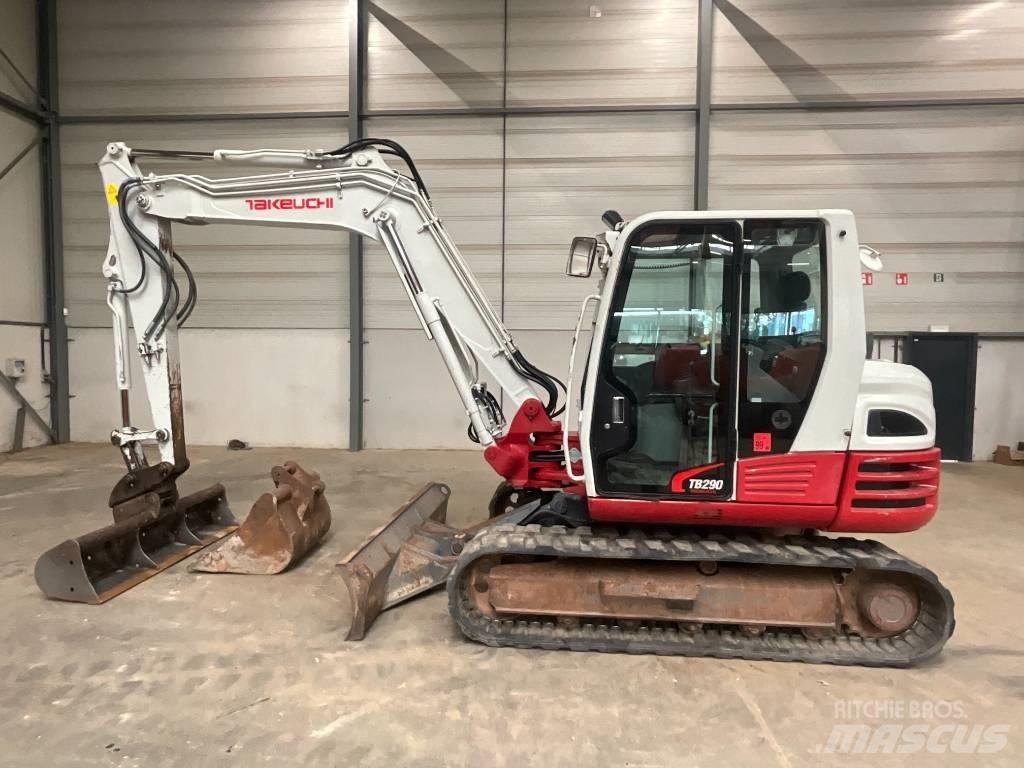 Takeuchi TB 290 중형굴삭기 7톤-28톤