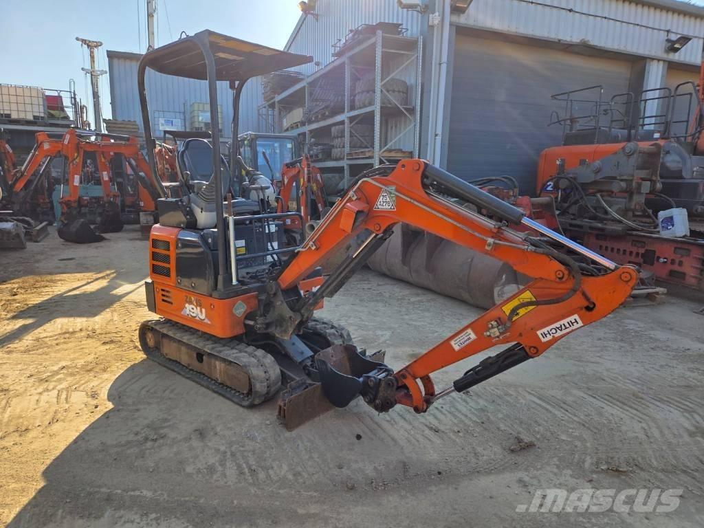 Hitachi ZX 19 U-6 소형 굴삭기 7톤 미만