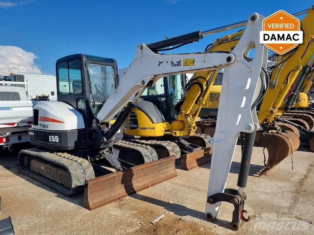 Bobcat E55 소형 굴삭기 7톤 미만