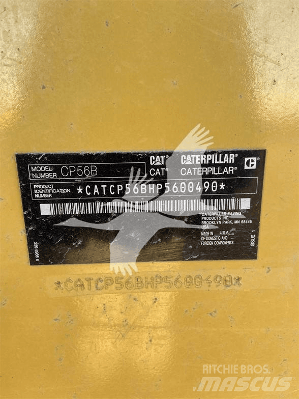 CAT CP56B 싱글 드럼 롤러