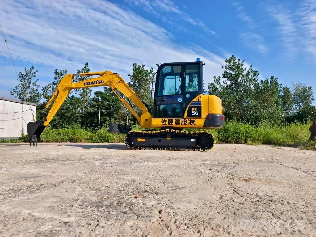 Komatsu PC 56-7 소형 굴삭기 7톤 미만