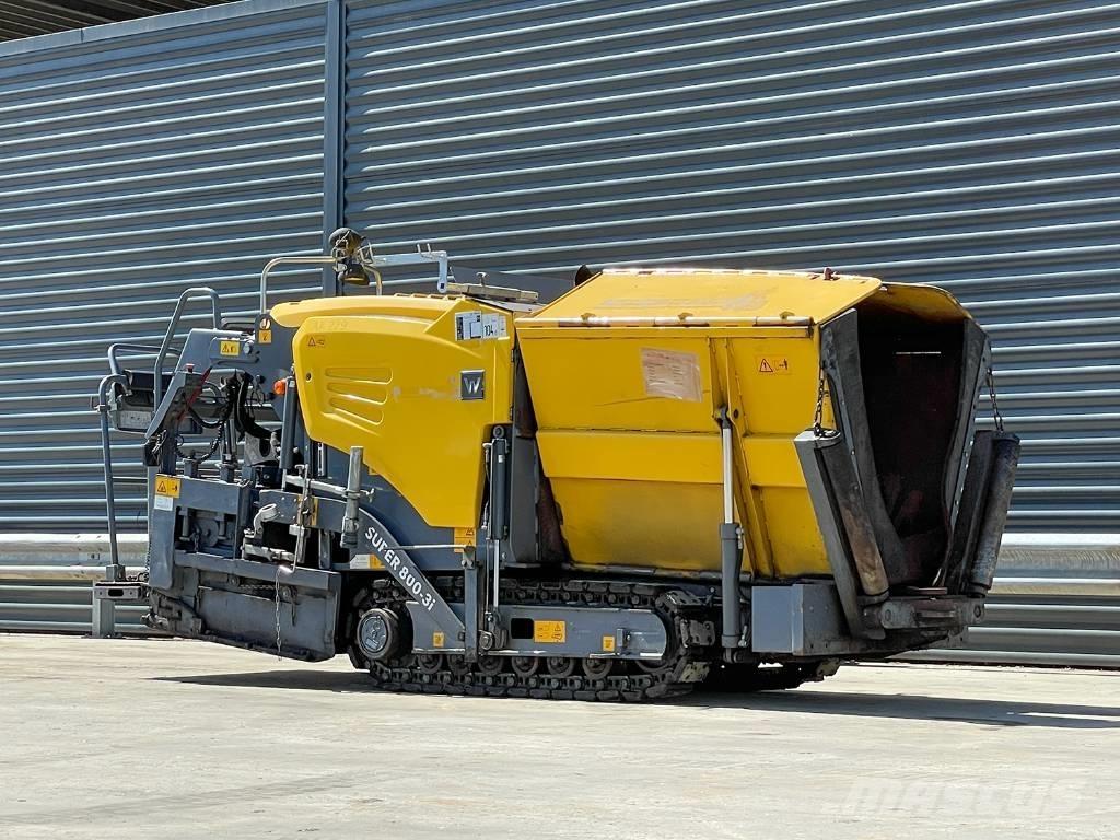 Vögele SUPER 800-3I 아스팔트 포장장비