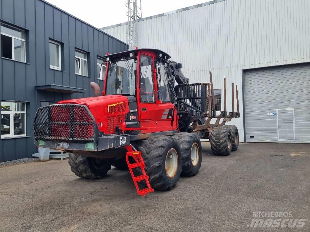 Komatsu 855 원목 포워더