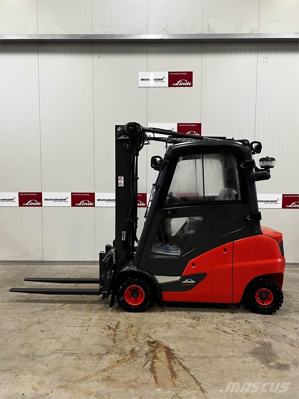 Linde H20D 디젤 지게차