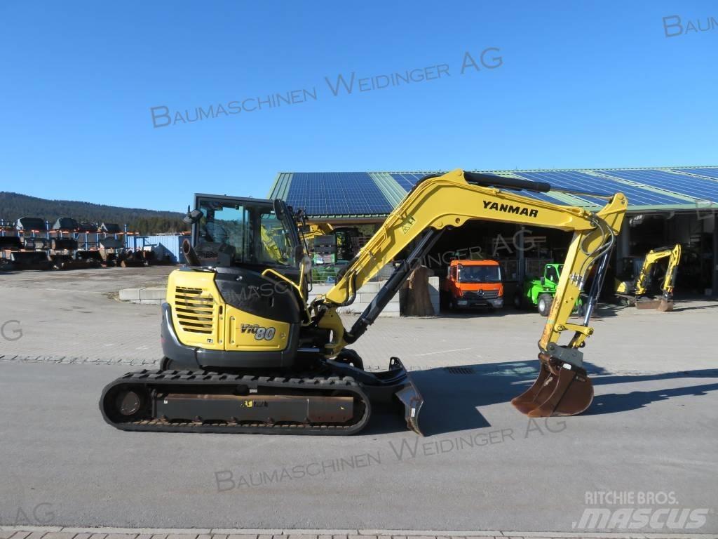 Yanmar Vio 80 중형굴삭기 7톤-28톤