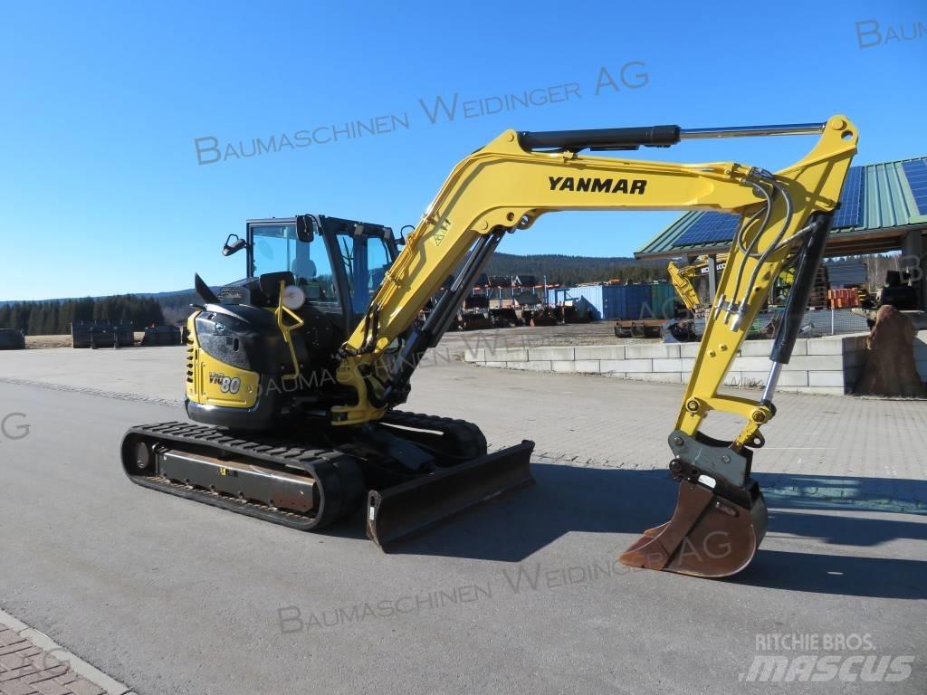 Yanmar Vio 80 중형굴삭기 7톤-28톤
