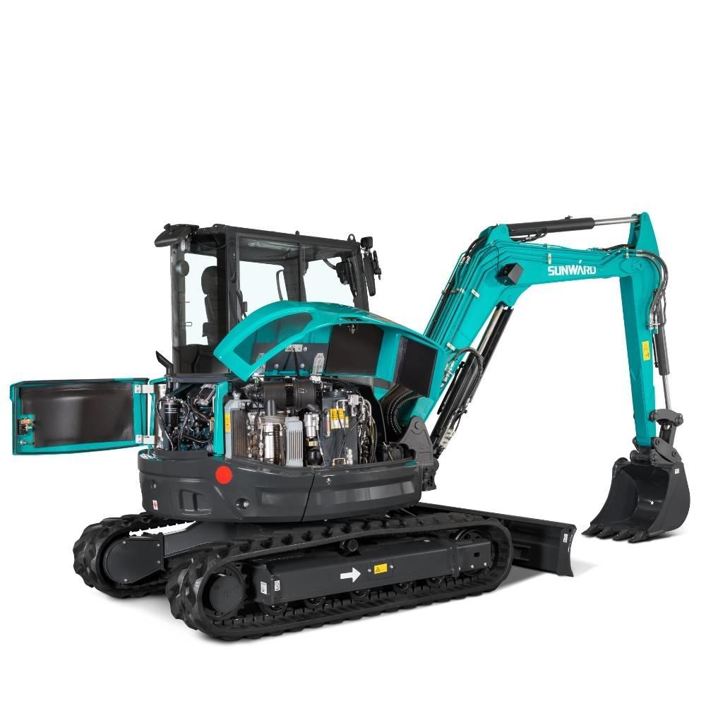 Sunward SWE60UF 소형 굴삭기 7톤 미만