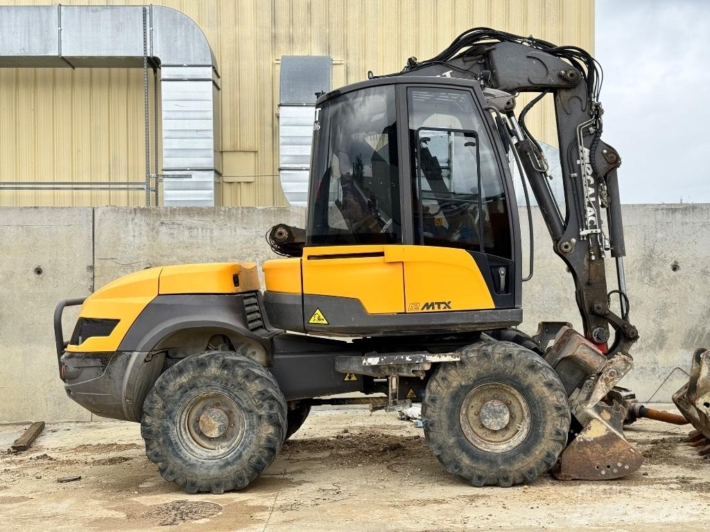 Mecalac 12 MTX  휠 굴삭기