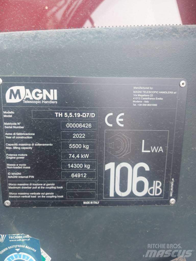Magni TH 5.5 19 P 텔러 핸들러