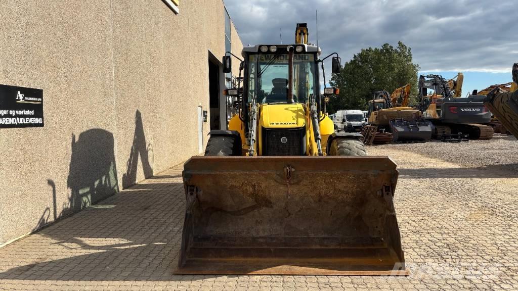 New Holland B 115 C 백호로더