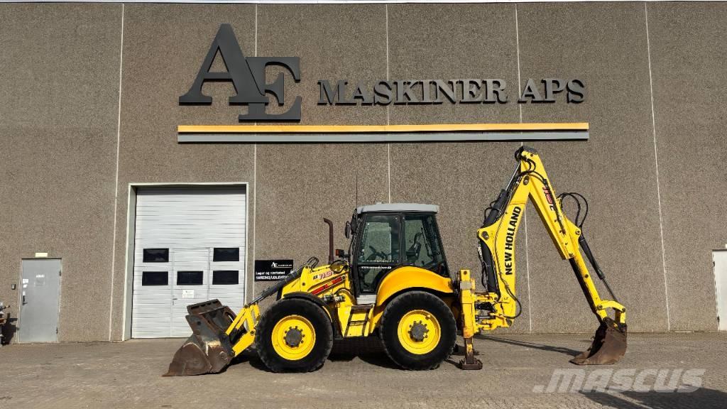 New Holland B 115 C 백호로더