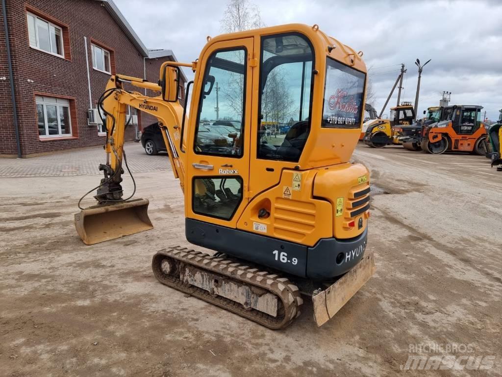 Hyundai R16-9 소형 굴삭기 7톤 미만