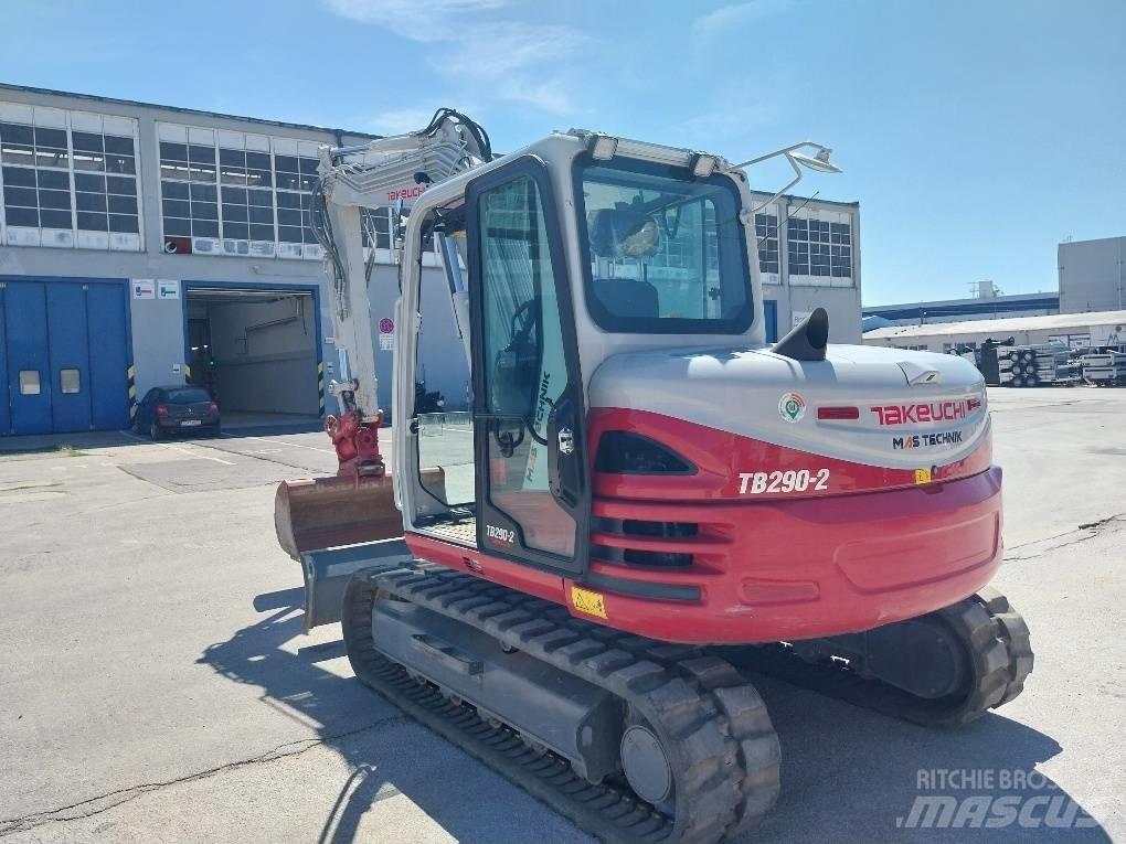 Takeuchi TB290-2 중형굴삭기 7톤-28톤