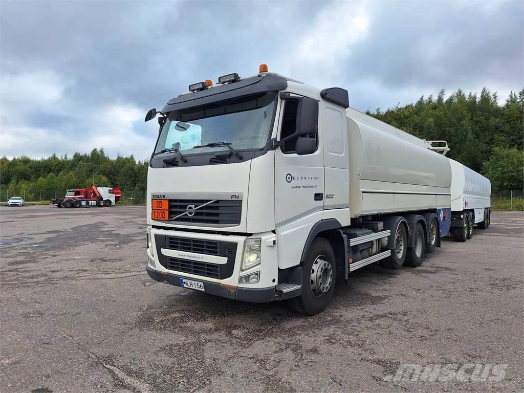 Volvo FH 500 8X2 탱커 트럭